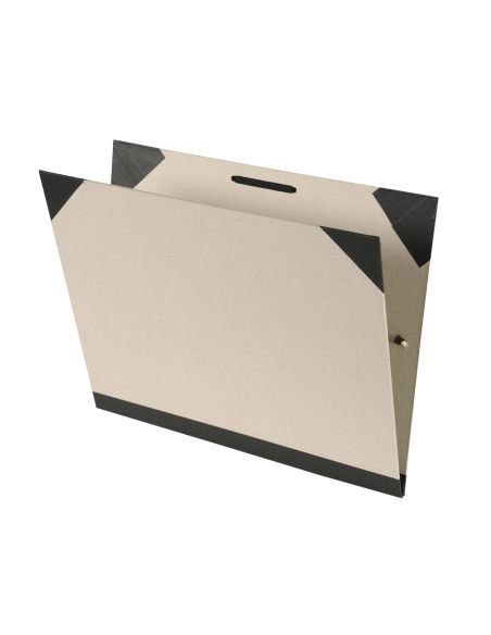 Carpeta Dibujo Canson Brut 61X81 Cm Con Gomas Color Kraftclaro