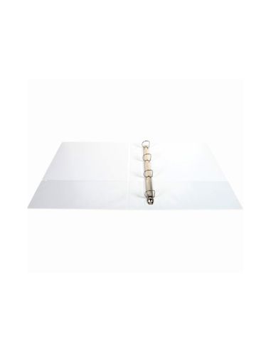 Carpeta Exacompta Canguro 4 Anillas 30 Mm Din A4+ Carton Forrado Polipropileno Personalizable 3 Bolsillos