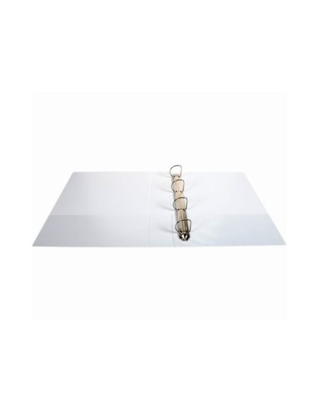 Carpeta Exacompta Canguro 4 Anillas 50 Mm Din A4+ Carton Forrado Polipropileno Personalizable 3 Bolsillos