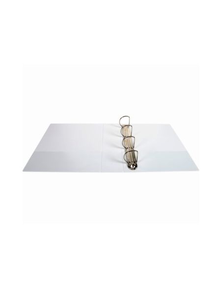 Carpeta Exacompta Canguro 4 Anillas 60 Mm Din A4+ Carton Forrado Polipropileno Personalizable 3 Bolsillos