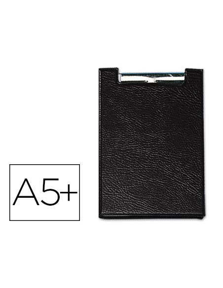 Carpeta Saro Plastico Con Pinza Cuarto Color Negro
