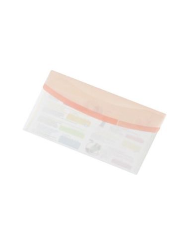 Carpeta Djois Portadocumentos Color Dream Polipropileno 250X135 Mm Cierre Velcro Pack 6 Unidades