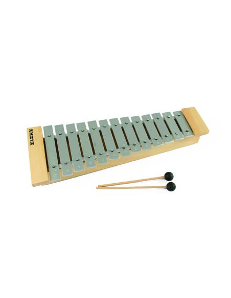 Carrillon Amaya Con Baquetas En Madera De Pino Y Metal 48X18X6,5 Cm