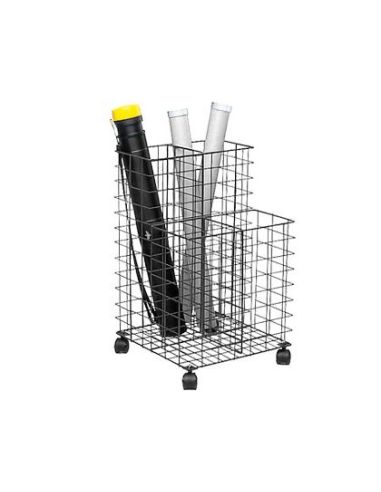 Carrito Portaplanos 209 Metalico Con Ruedas Color Negro 700X400X400 Mm|Libreriasalesiana