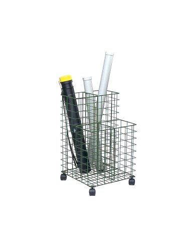Carrito Portaplanos 209 Metalico Con Ruedas Color Negro 700X400X400 Mm|Libreriasalesiana