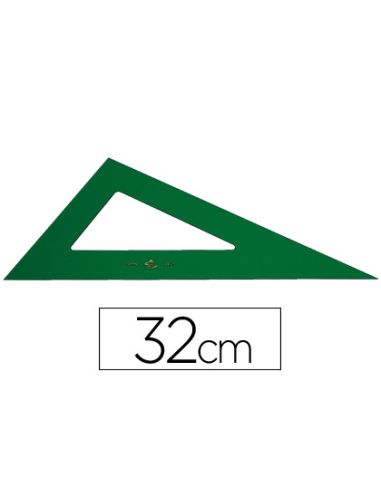Cartabon Faber Castell 32 Cm Plastico Verde