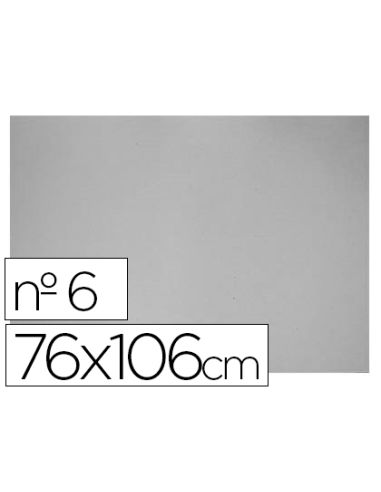 Carton Gris Nº 6 75X105 Cm Hoja