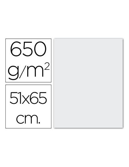 Cartulina Extra Blanca 650 Gr 51X65 Cm Unidad|Libreriasalesiana