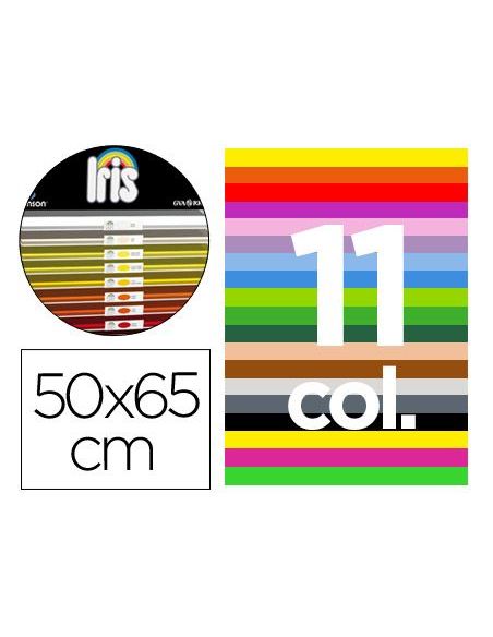 Cartulina Guarro 50X65 Conteni Do "C" 25 Hojas X 5 Colores + 25 Hojas X 4 Colores Fluo + 25Hojas X 2 Colores Metal 185G|Libreriasalesiana