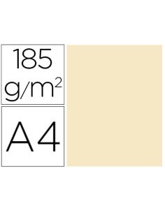Cartulina Guarro Din A4 Cascara De Huevo 185 Gr Paquete De 50 Hojas