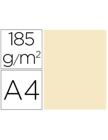 Cartulina Guarro Din A4 Cascara De Huevo 185 Gr Paquete De 50 Hojas