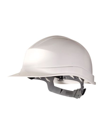 Casco De Proteccion Deltaplus Polietileno Especial Para Obra Y Trabajos Electricos De Baja Tension Color Blanco
