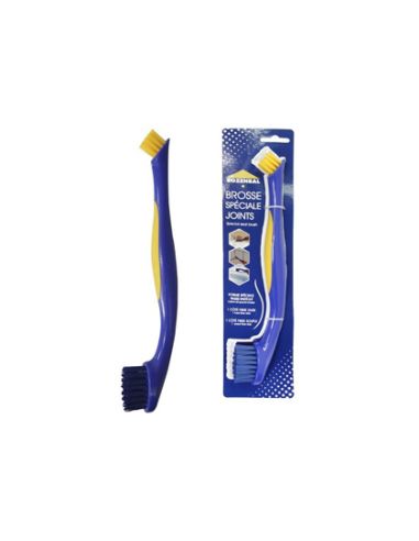 Cepillo Kerkom Doble Fibra Dura Suave Para Limpieza Juntas Y Rincones 27,5X4X2,8 Cm