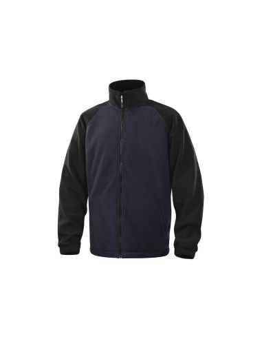Chaqueta Deltaplus Polar Con Cremallera 2 Bolsillos Color Azul Talla L