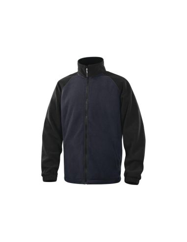 Chaqueta Deltaplus Polar Con Cremallera 2 Bolsillos Color Azul Talla Xl