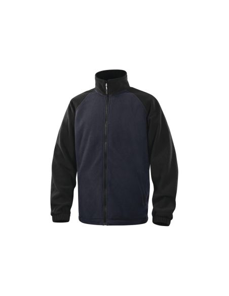 Chaqueta Deltaplus Polar Con Cremallera 2 Bolsillos Color Azul Talla Xxl