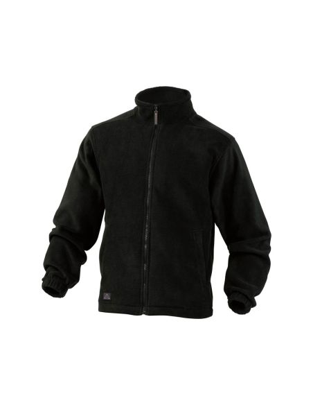 Chaqueta Deltaplus Polar Con Cremallera 2 Bolsillos Color Negro Talla Xxl