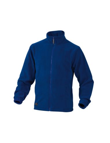 Chaqueta Deltaplus Polar Con Cremallera 2 Bolsillos Color Azul Talla 3Xl