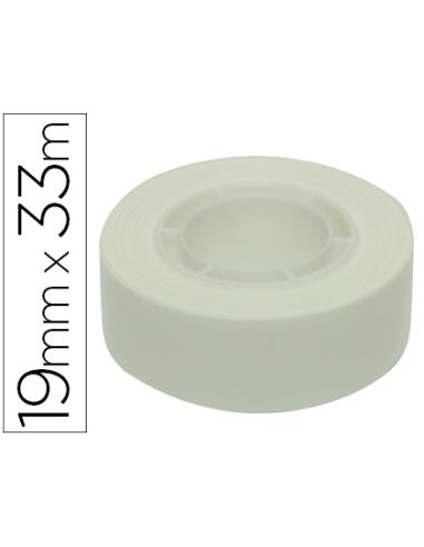 Cinta Adhesiva Apli 33 Mt X 19 Mm Color Blanco