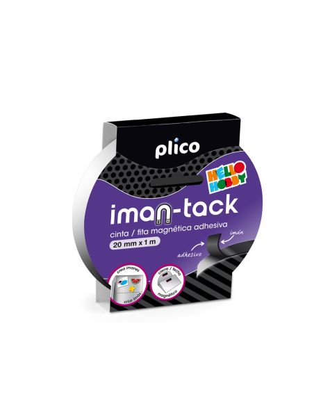 Cinta Adhesiva Plico Imantada 20Mm X 1M
