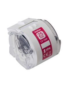 Cinta Brother Cz-1004 Impresion Color Para Impresora Vc-500W Rollo 25 Mm X 5 M