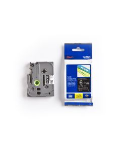 Cinta Brother Tze315 Negro-Blanco 6Mm Longitud 8Mt 2