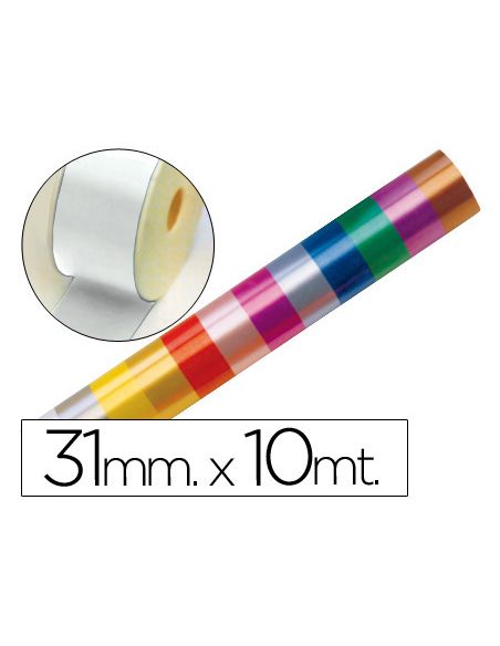 Cinta Fantasia 10 Mt X 31 Mm Blanco
