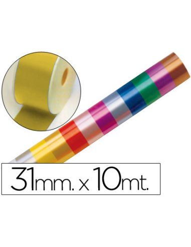 Cinta Fantasia 10 Mt X 31 Mm Oro