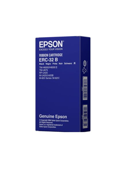 Cinta Impresora Epson Erc-32B Negra Tm-H6000