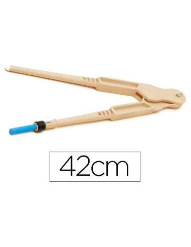 Compas Para Encerado Faibo De Plastico Imitacion Madera 42 Cm|Libreriasalesiana