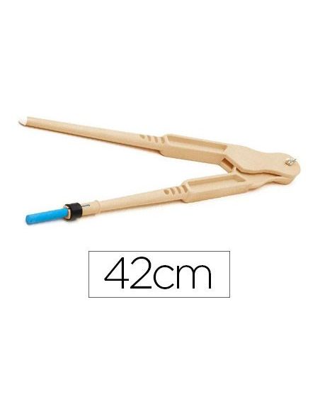 Compas Para Encerado Faibo De Plastico Imitacion Madera 42 Cm|Libreriasalesiana