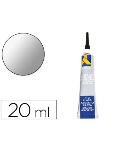 Contorno Relieve La Pajarita Plata R-2 Tubo 20 Ml