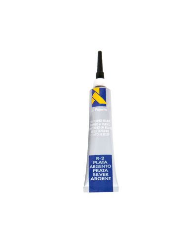 Contorno Relieve La Pajarita Plata R-2 Tubo 20 Ml