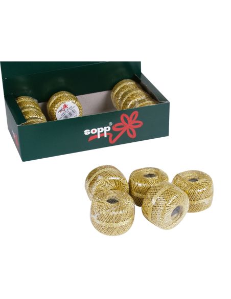 Cordoncillo Oro Ovillo De 20 Mt
