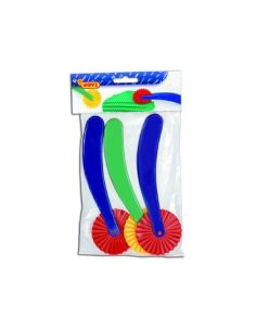 Cortador Y Marcador Para Pasta Bolsa De 3 Unidades Surtidas