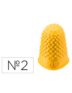 Dedil Q-Connect Goma Nº2 22-24 Mm Diametro Caja De 12 Unidades Color Amarillo