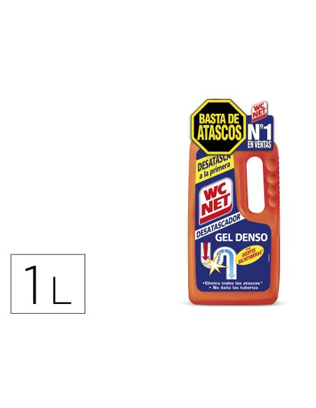 Desatascador De Tuberias Gel Wc Net Energy Botella De 1 Litro