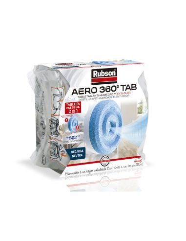 Recambio Pastilla Deshumidificador Rubson Aero 360º