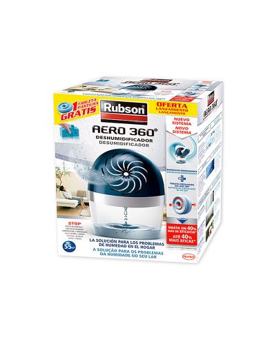 Recambio Pastilla Deshumidificador Rubson Aero 360º