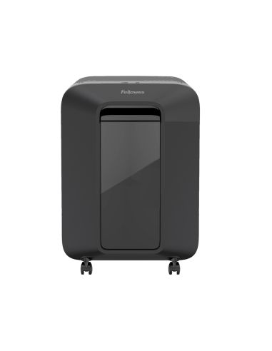 Destructora De Documentos Fellowes Lx201 Capacidad De 12H Seguridad P5 Grapas Clips Y Tarjetas 23 Litros Negra