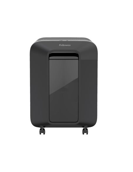 Destructora De Documentos Fellowes Lx201 Capacidad De 12H Seguridad P5 Grapas Clips Y Tarjetas 23 Litros Negra