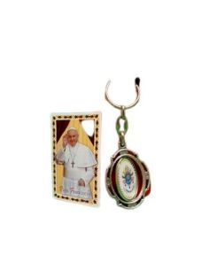 Llavero Giratorio Papa Francisco I Pc200