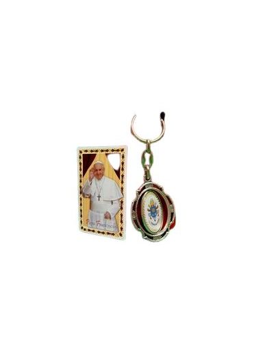 Llavero Giratorio Papa Francisco I Pc200