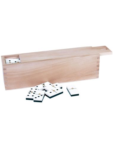 Domino Master Profesional 9/9 Caja Madera|Libreriasalesiana