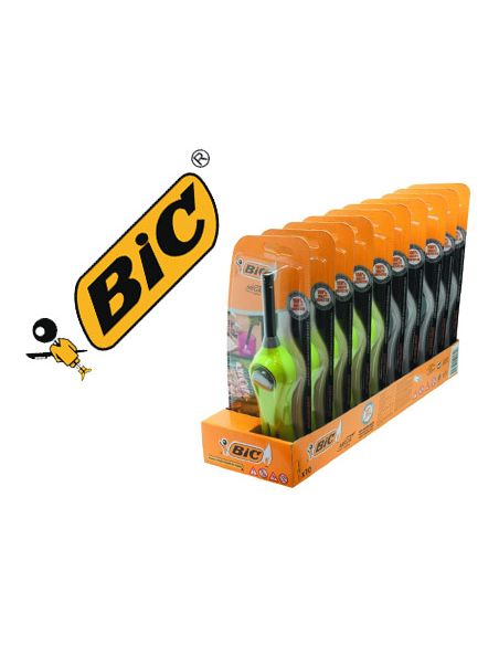 Encendedor Bic Megalighter Multiusos Con Gancho Retractil