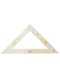 Escuadra Para Encerado Faibo Plastico Imitacion Madera 50 Cm 2