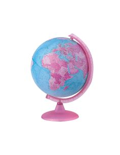 Globo Terraqueo Con Luz Modelo Pink Diametro 26 Cm 2
