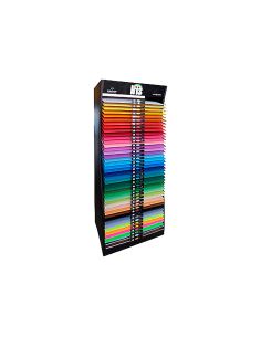 Expositor Guarro Metalico Vacio 42 Estantes Para Cartulina 185 Gr 50X65 Cm 75X57X200 Cm 2