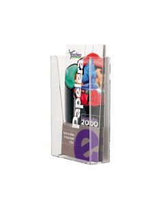 Expositor Mural Archivo 2000 Metacrilato 1/3 Din A4 Transparente 110X45X180 Mm Un Compartimiento 2