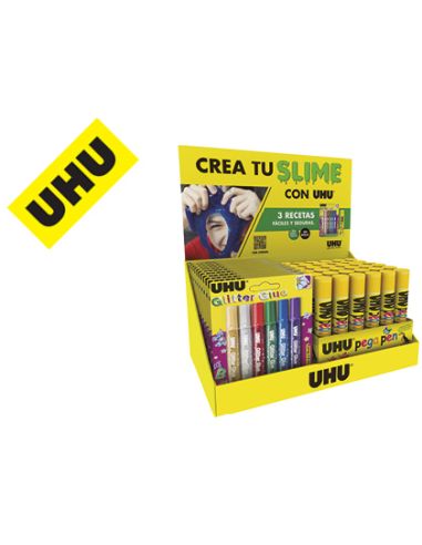 Expositor Sobremesa Uhu Crea Tu Slime 175X325X200 Mm